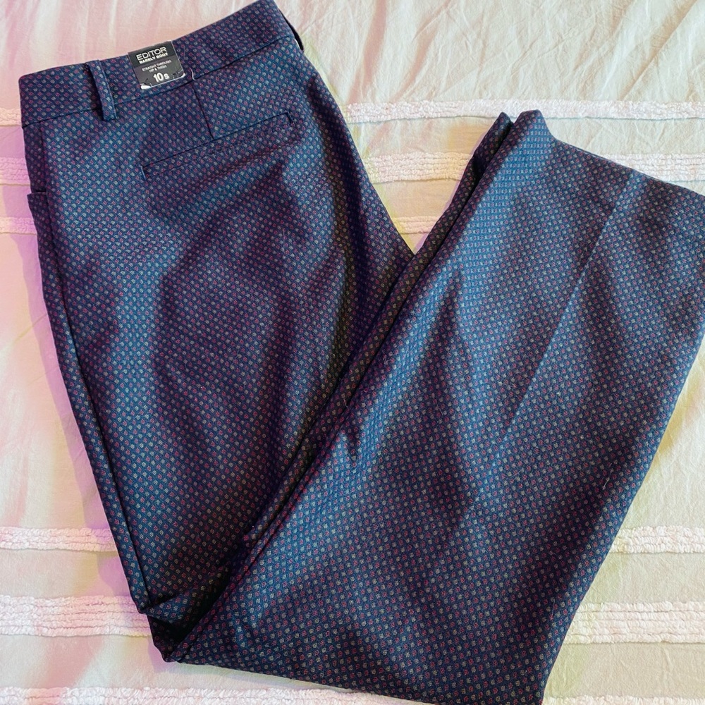 NWT! Express Barely Boot Editor Slacks Size 10s